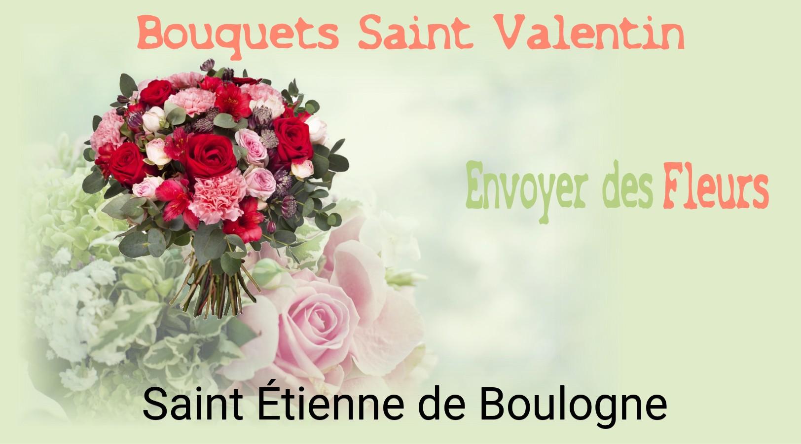 Roses de Saint-Valentin livrées à Saint-Étienne-de-Boulogne
